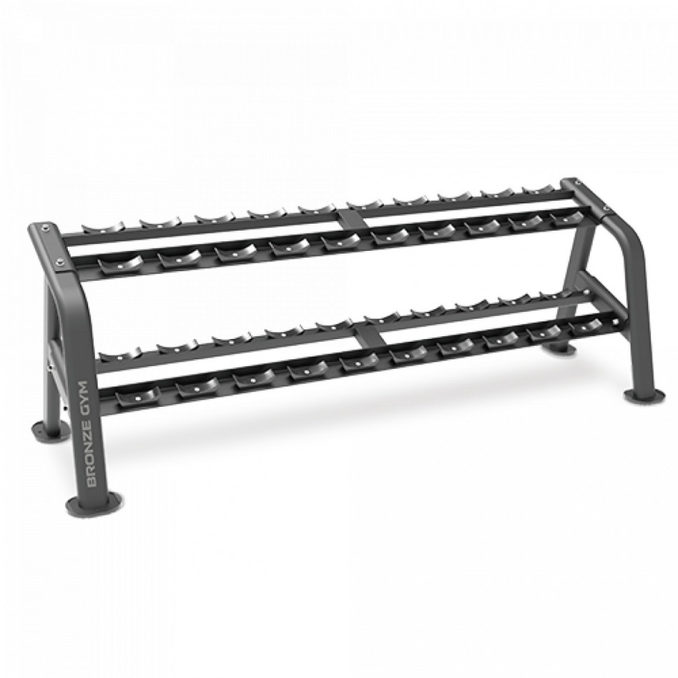 Стойка для гантелей BRONZE GYM BR-1027 (15 пар)